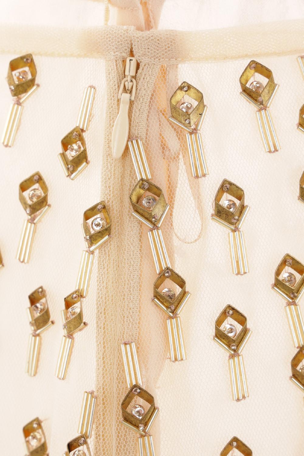 BLUMARINE Gonna A Tubino In Tulle Con Ricami