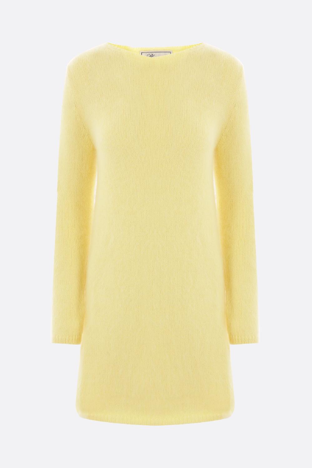 BLUMARINE miniabito in maglia con cuore