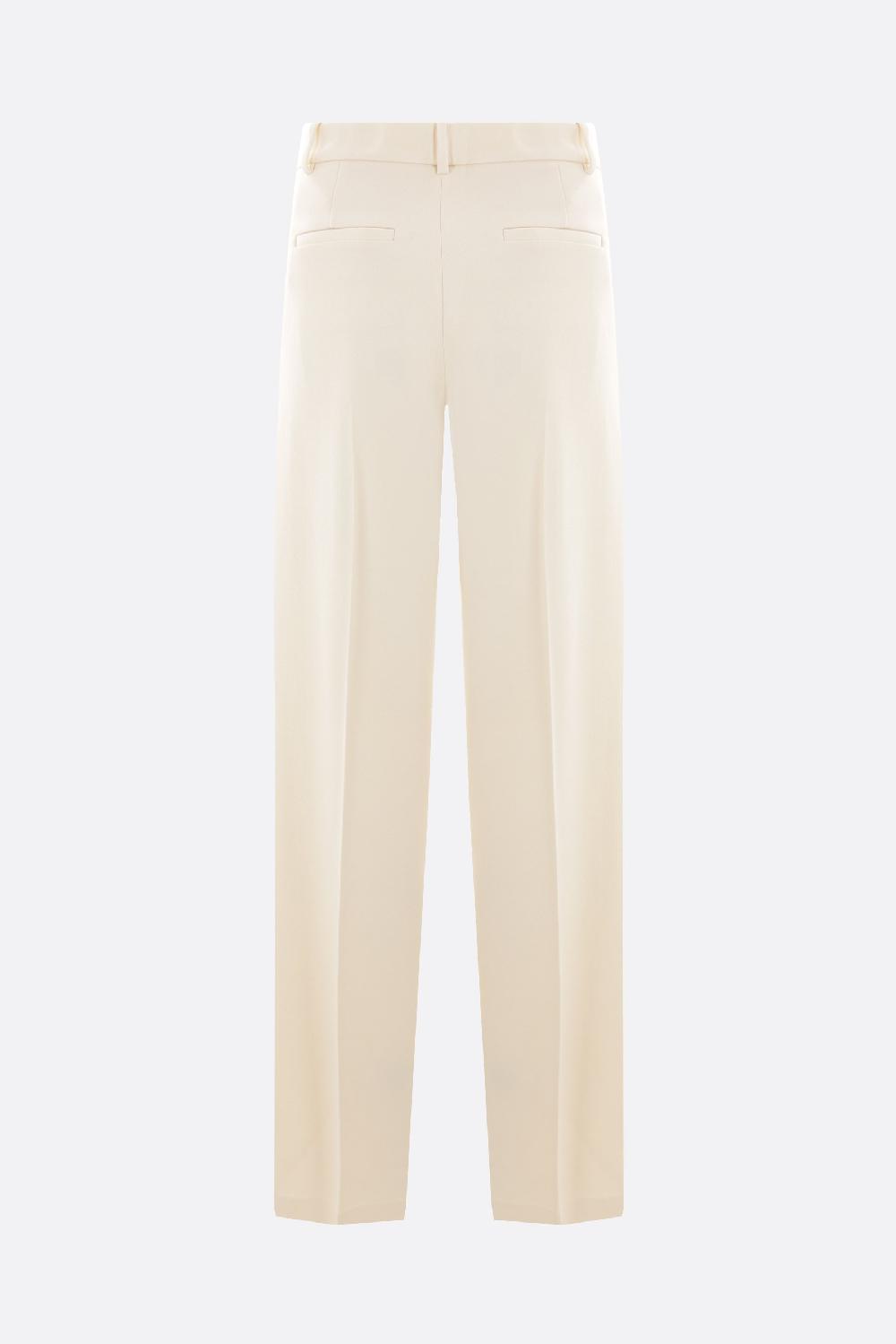 BLUMARINE Pantalone Palazzo In Cady Stretch