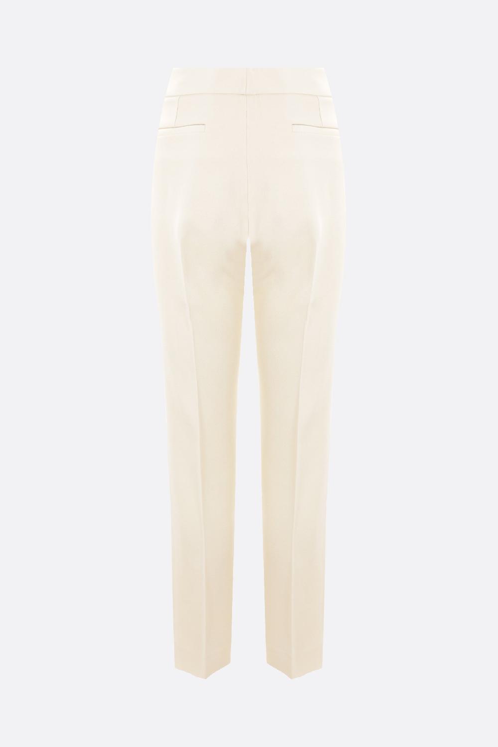 BLUMARINE Pantalone Slim-fit In Sablé Stretch
