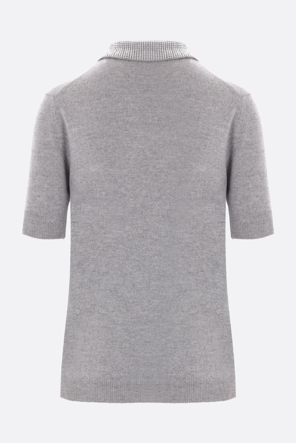 BLUMARINE Polo In Lana E Cashmere