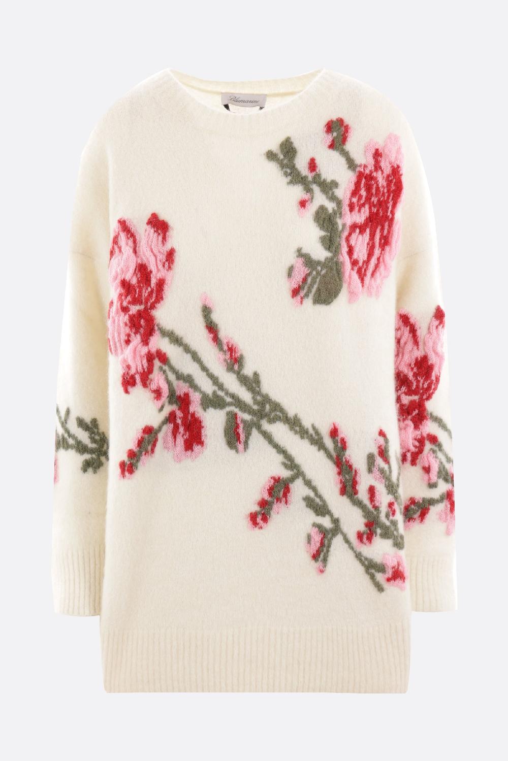 BLUMARINE Pullover In Misto Alpaca E Mohair