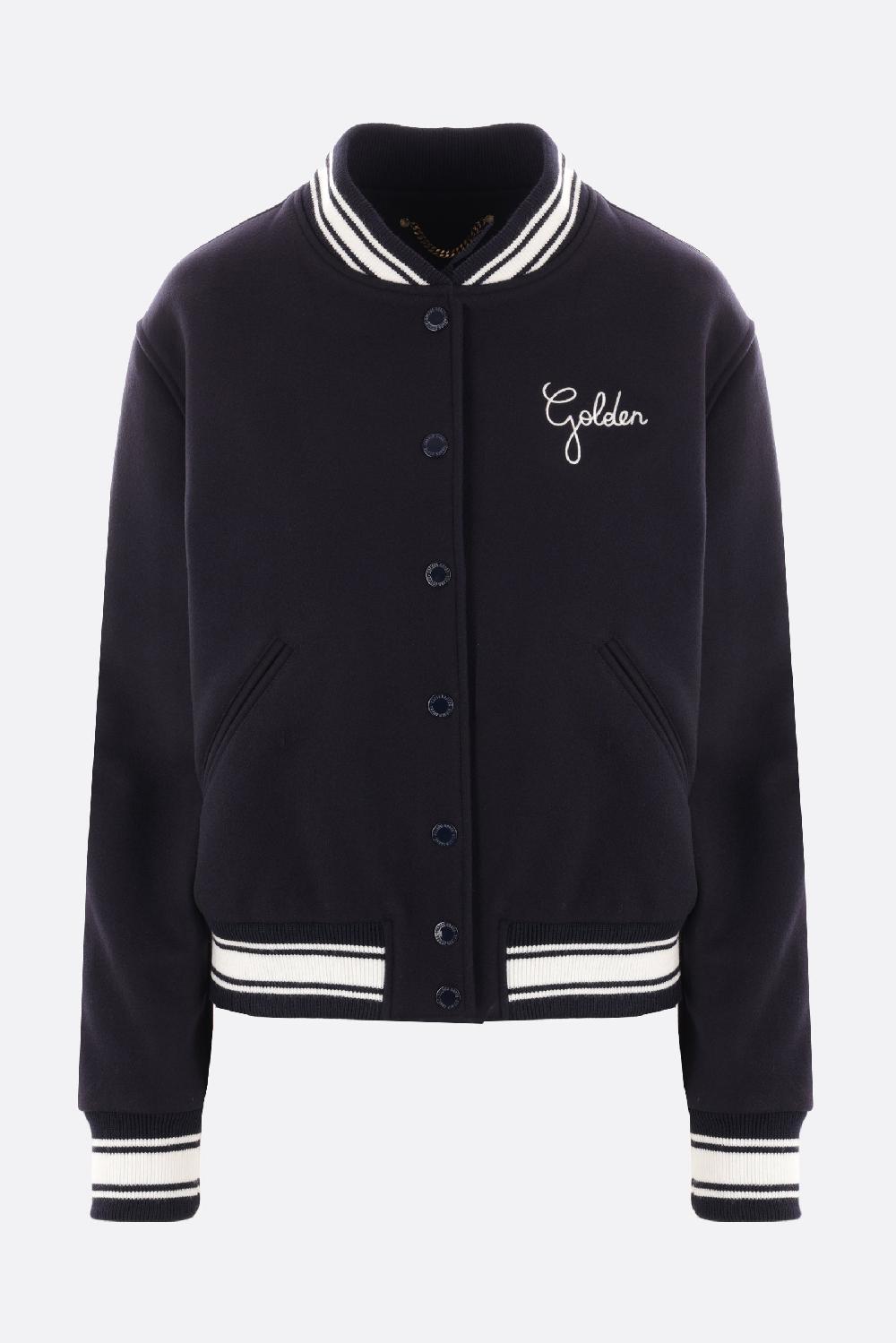 GOLDEN GOOSE DELUXE BRAND bomber Dirce in misto lana