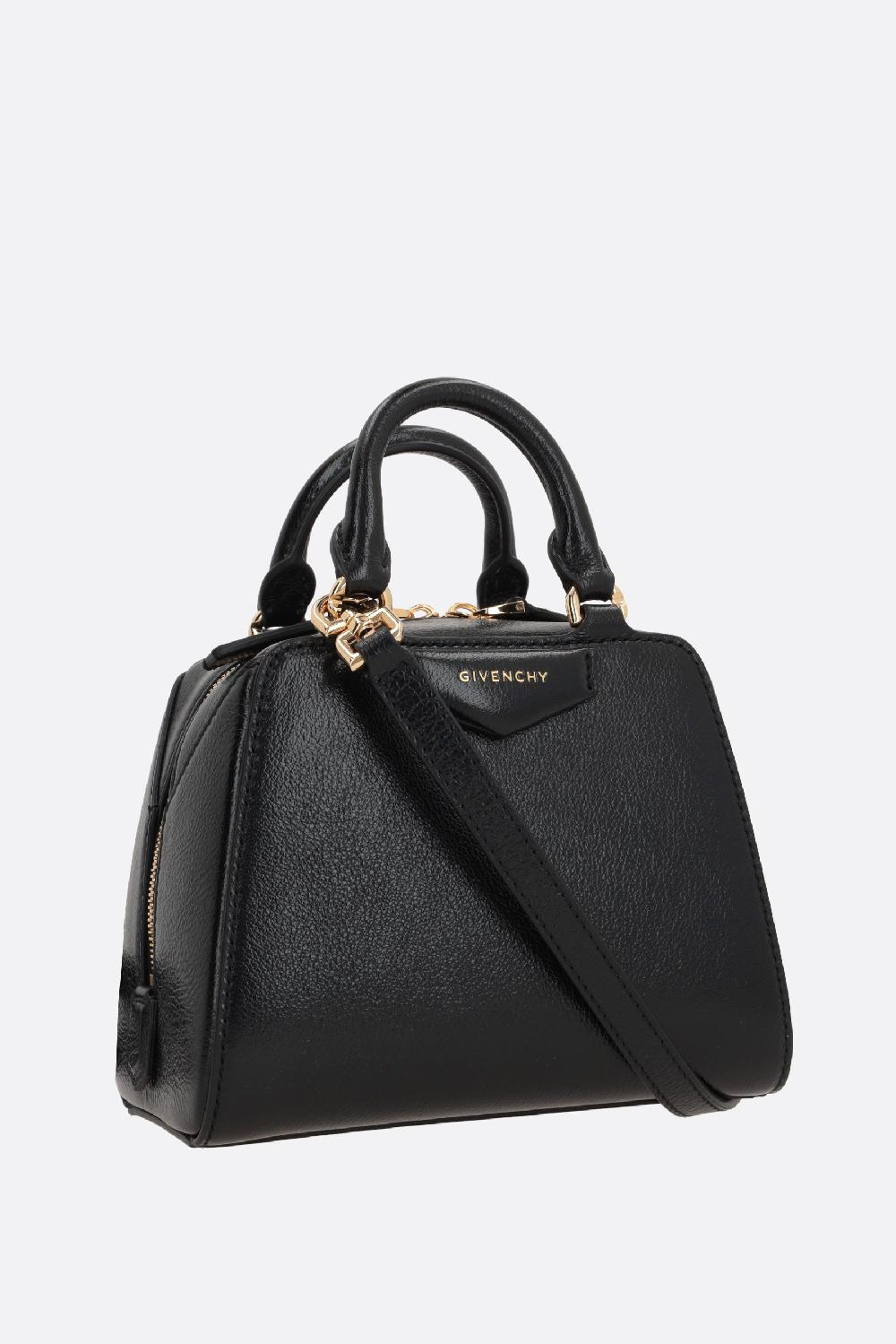 GIVENCHY Borsa A Mano Antigona Cube Nano In Pelle Lucida