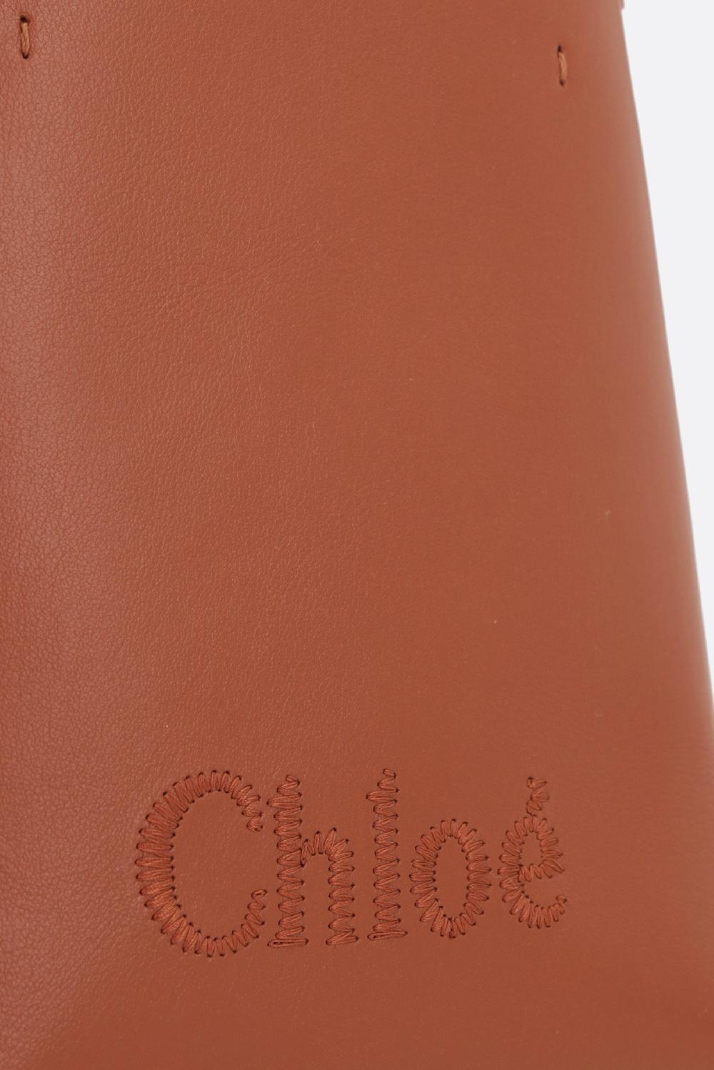 CHLOÉ Borsa A Mano Chloé Sense Micro In Pelle Liscia