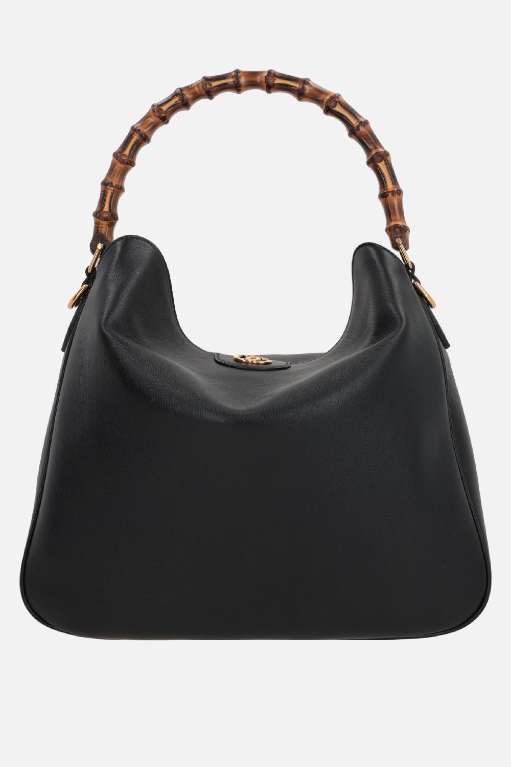 GUCCI borsa a mano Gucci Diana large in pelle martellata