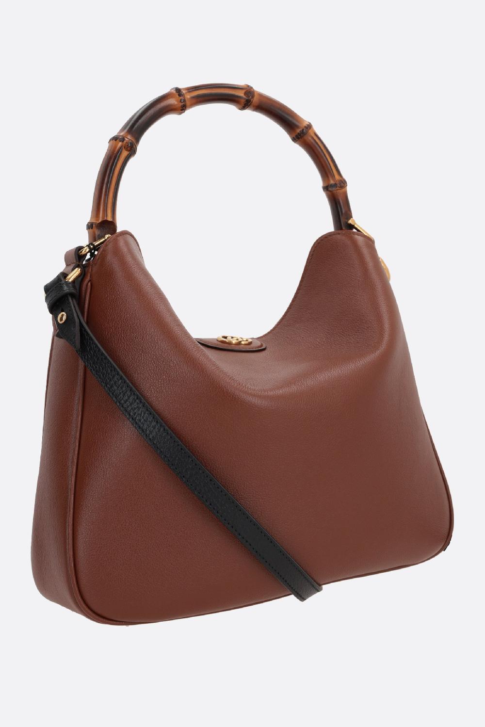 GUCCI Borsa A Mano Gucci Diana Media In Pelle Martellata