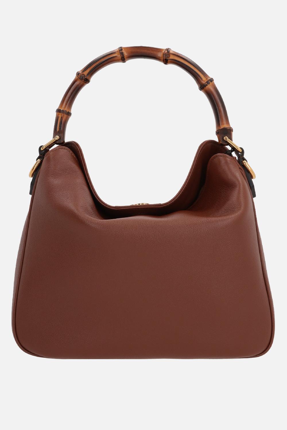 GUCCI Borsa A Mano Gucci Diana Media In Pelle Martellata