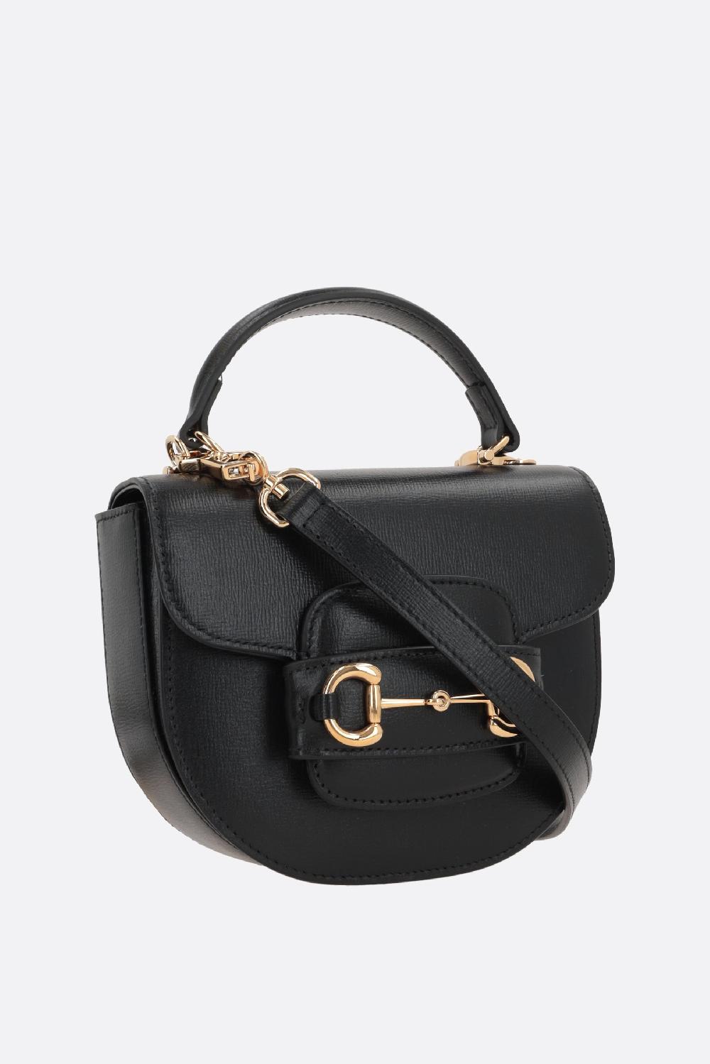 GUCCI Borsa A Mano Gucci Horsebit 1955 Mini In Pelle Martellata