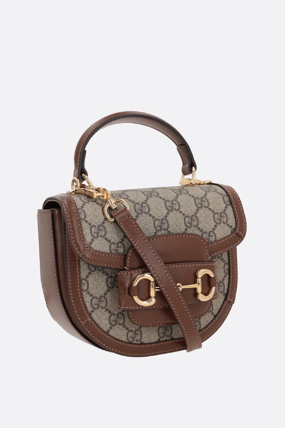 GUCCI Borsa A Mano Gucci Horsebit 1955 Mini In Tessuto GG Supreme