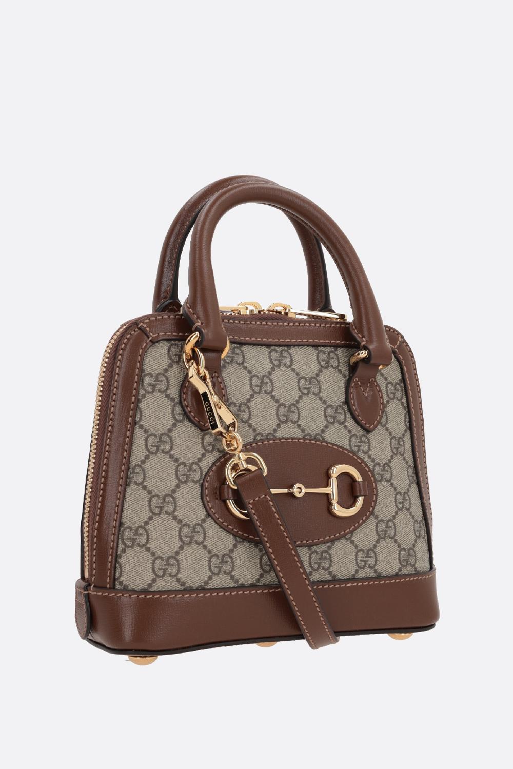 GUCCI Borsa A Mano Gucci Horsebit 1955 Mini In Tessuto GG Supreme