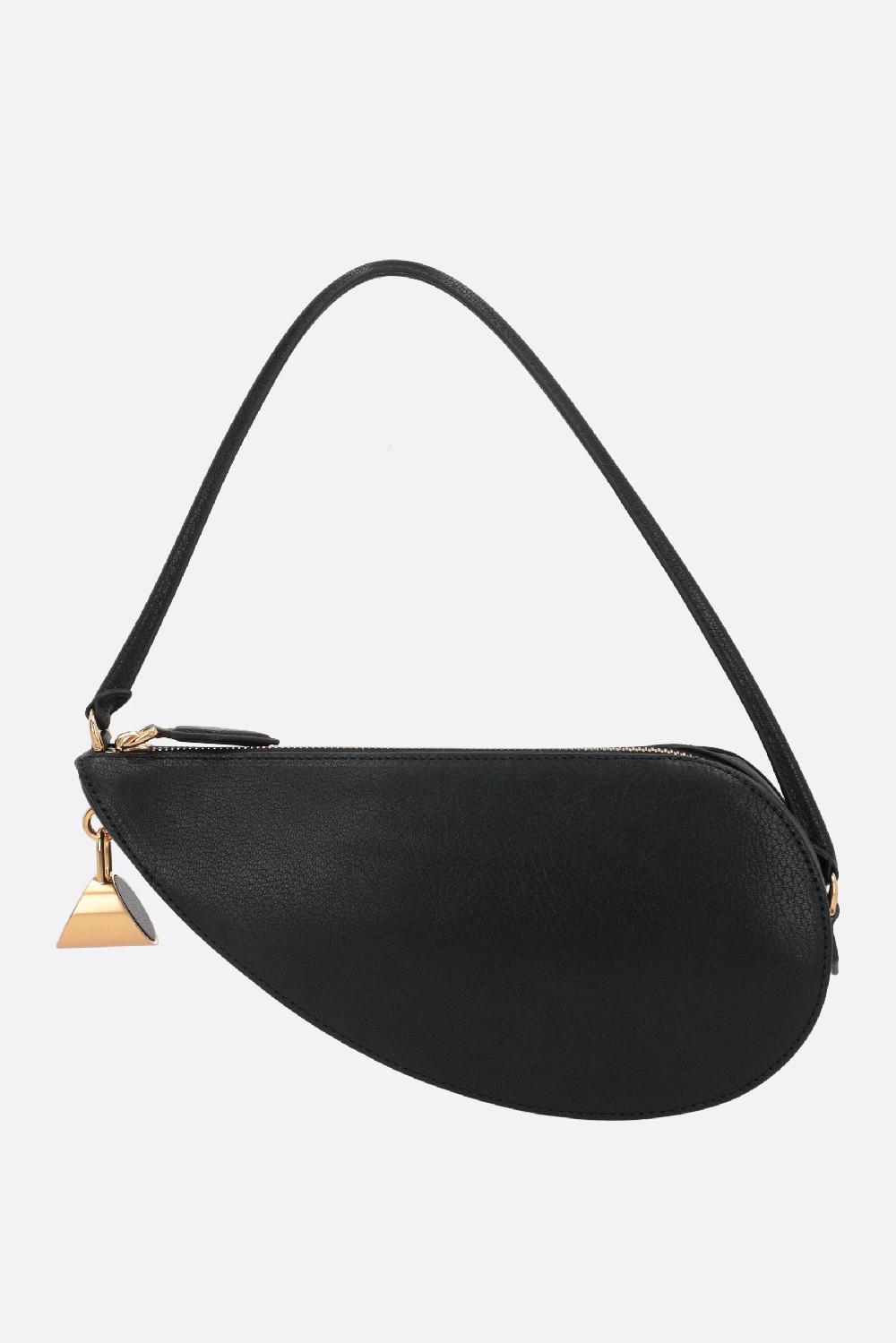 ALAIA Borsa A Mano Le Demi Coeur In Pelle Martellata