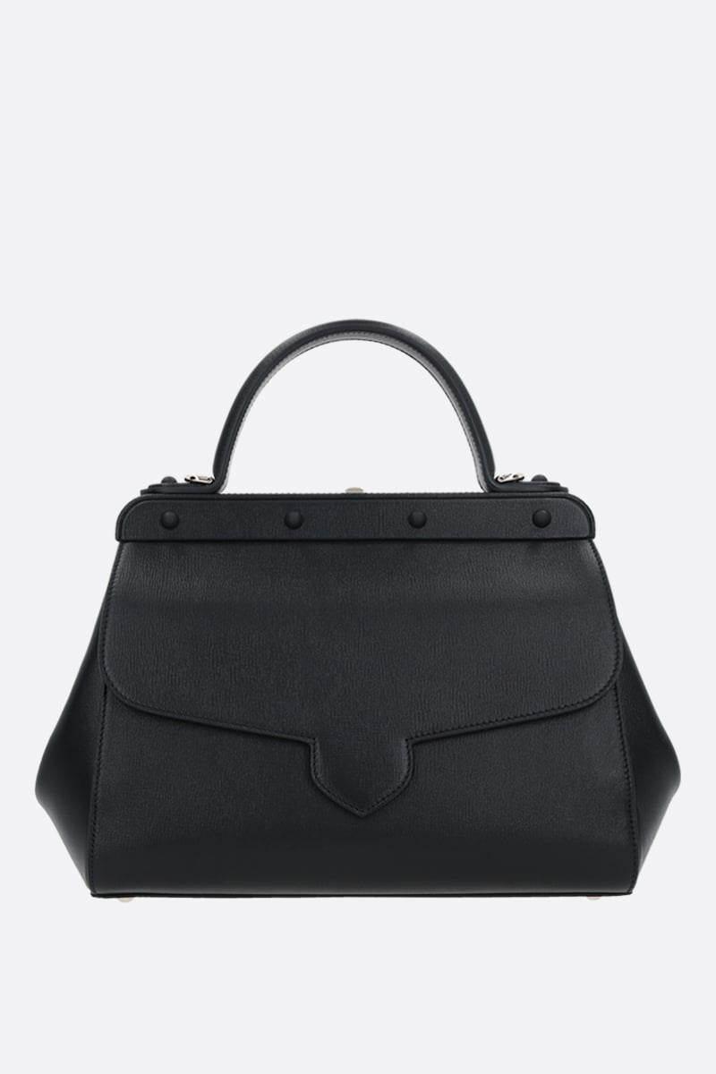 FRANZI Borsa A Mano Margherita Media In Pelle Texturizzata