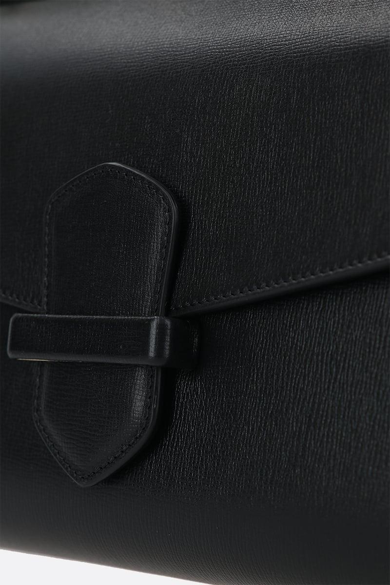 FRANZI Borsa A Mano Margherita Media In Pelle Texturizzata