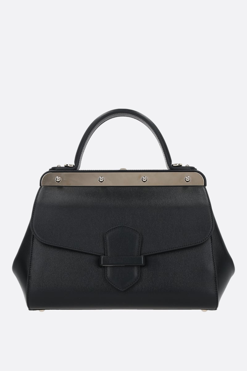 FRANZI borsa a mano Margherita media in pelle texturizzata