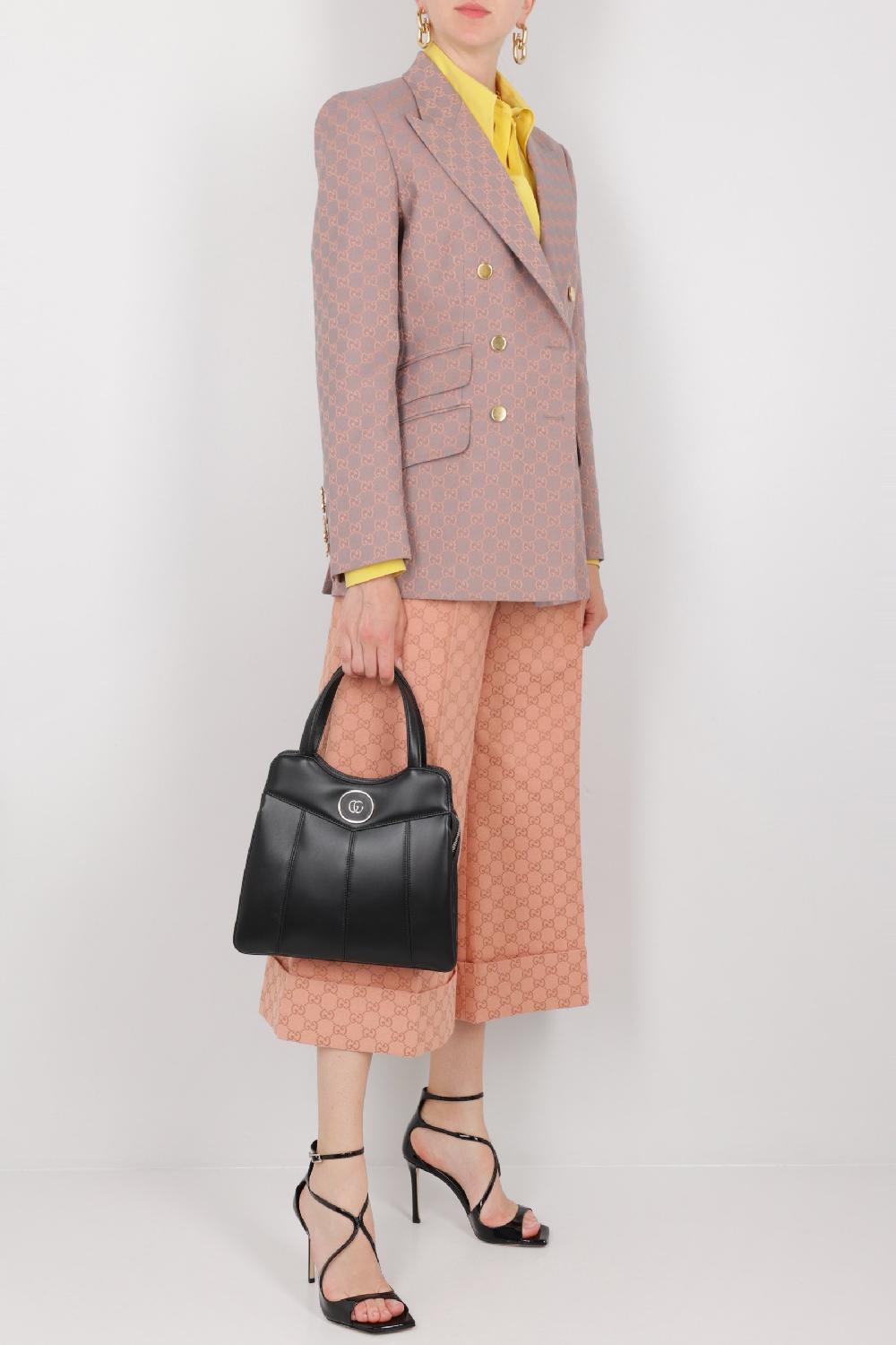 GUCCI Borsa A Mano Petite GG Small In Pelle Matelassé