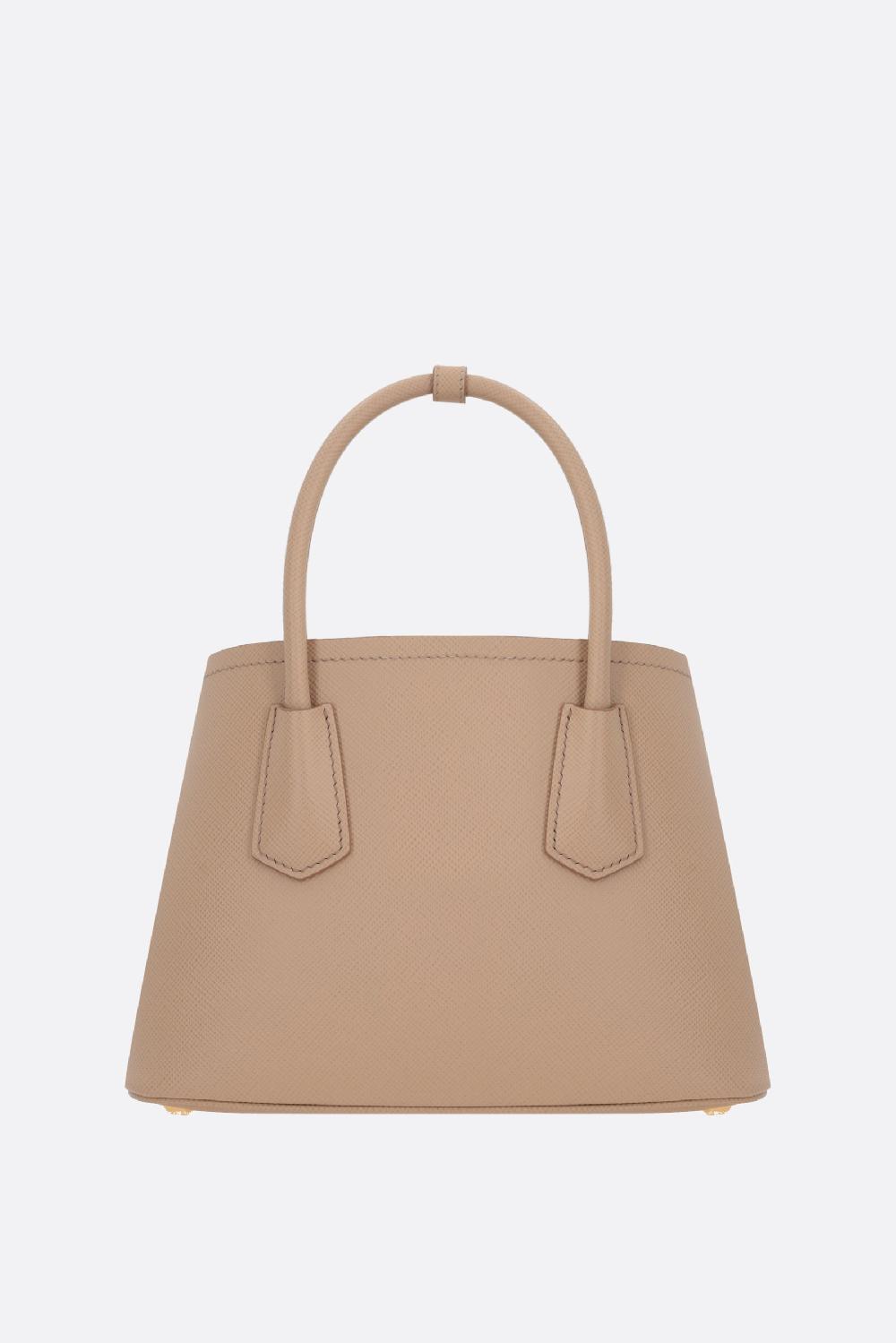 PRADA Borsa A Mano Prada Double Mini In Pelle Saffiano