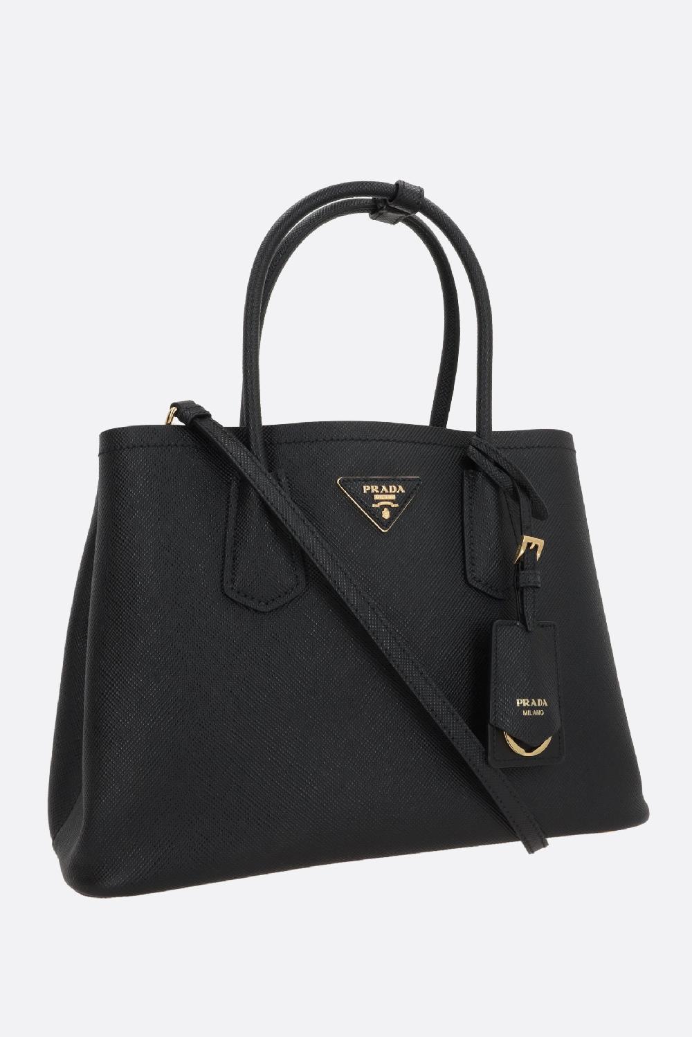 PRADA Borsa A Mano Prada Double Small In Pelle Saffiano