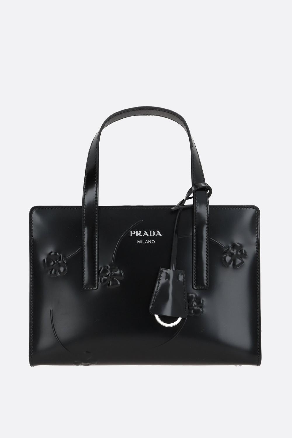 PRADA borsa a mano Prada Re-Edition 1995 mini in pelle spazzolata