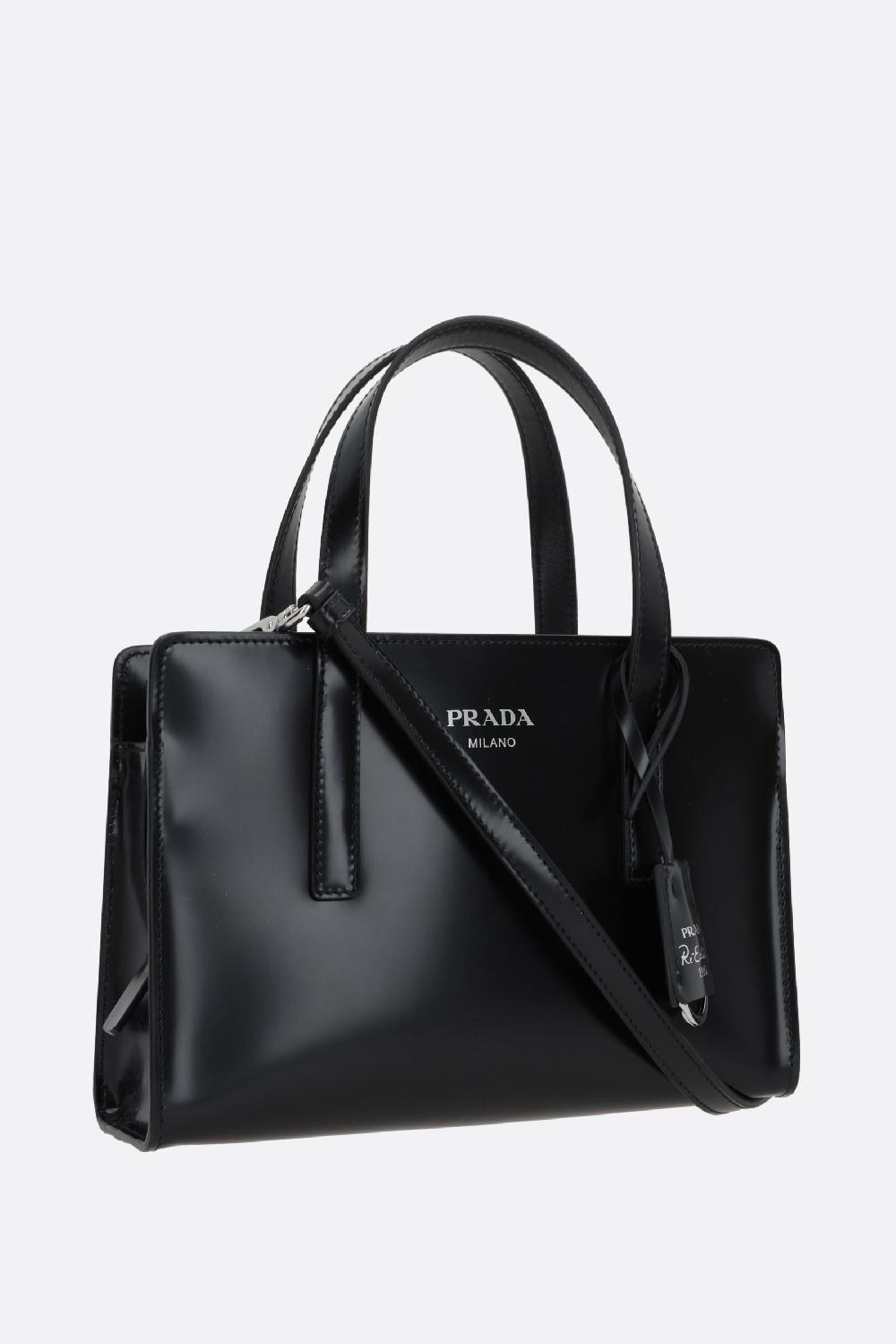 PRADA Borsa A Mano Prada Re-Edition 1995 Mini In Pelle Spazzolata