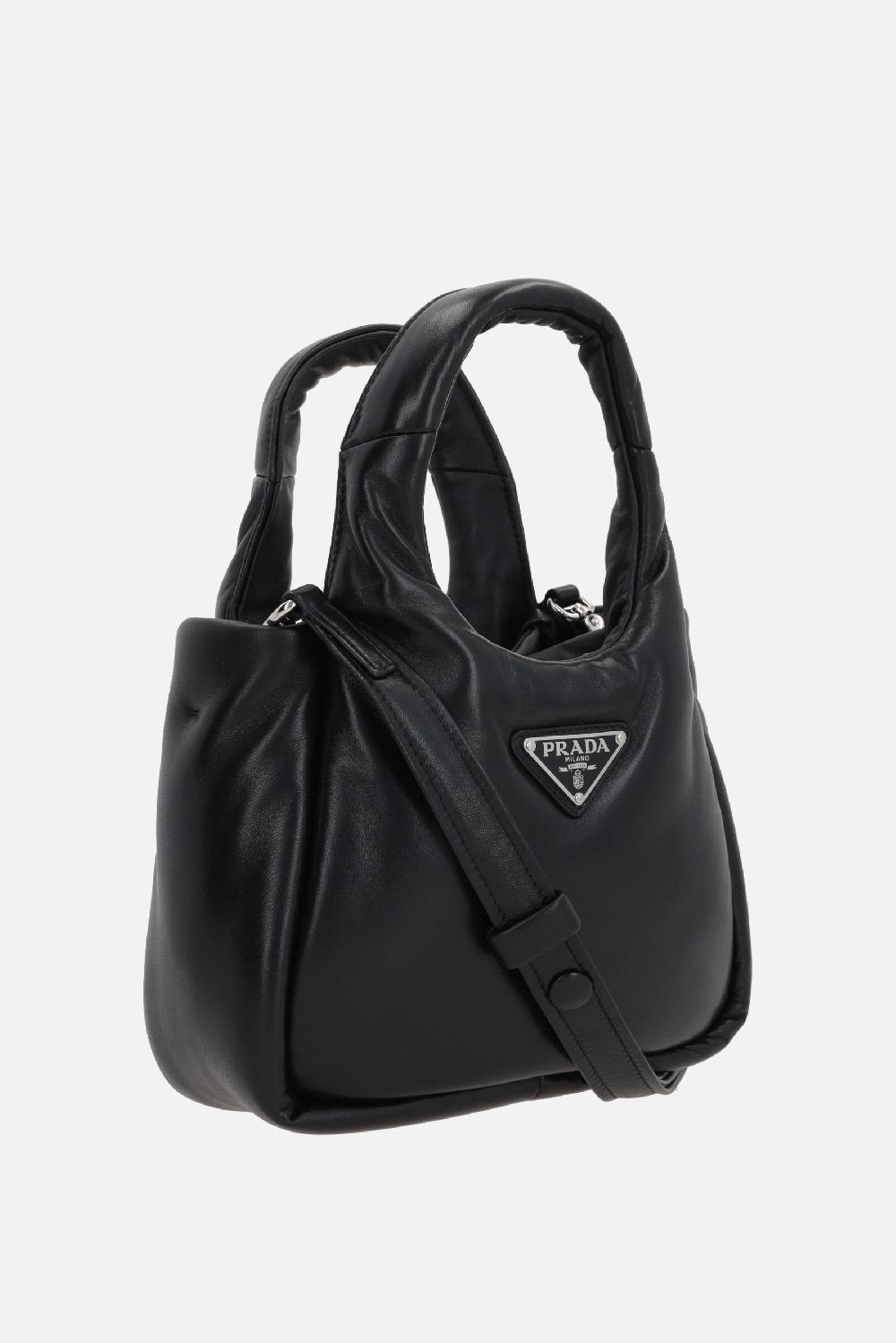 PRADA Borsa A Mano Prada Soft Small In Nappa Imbottita