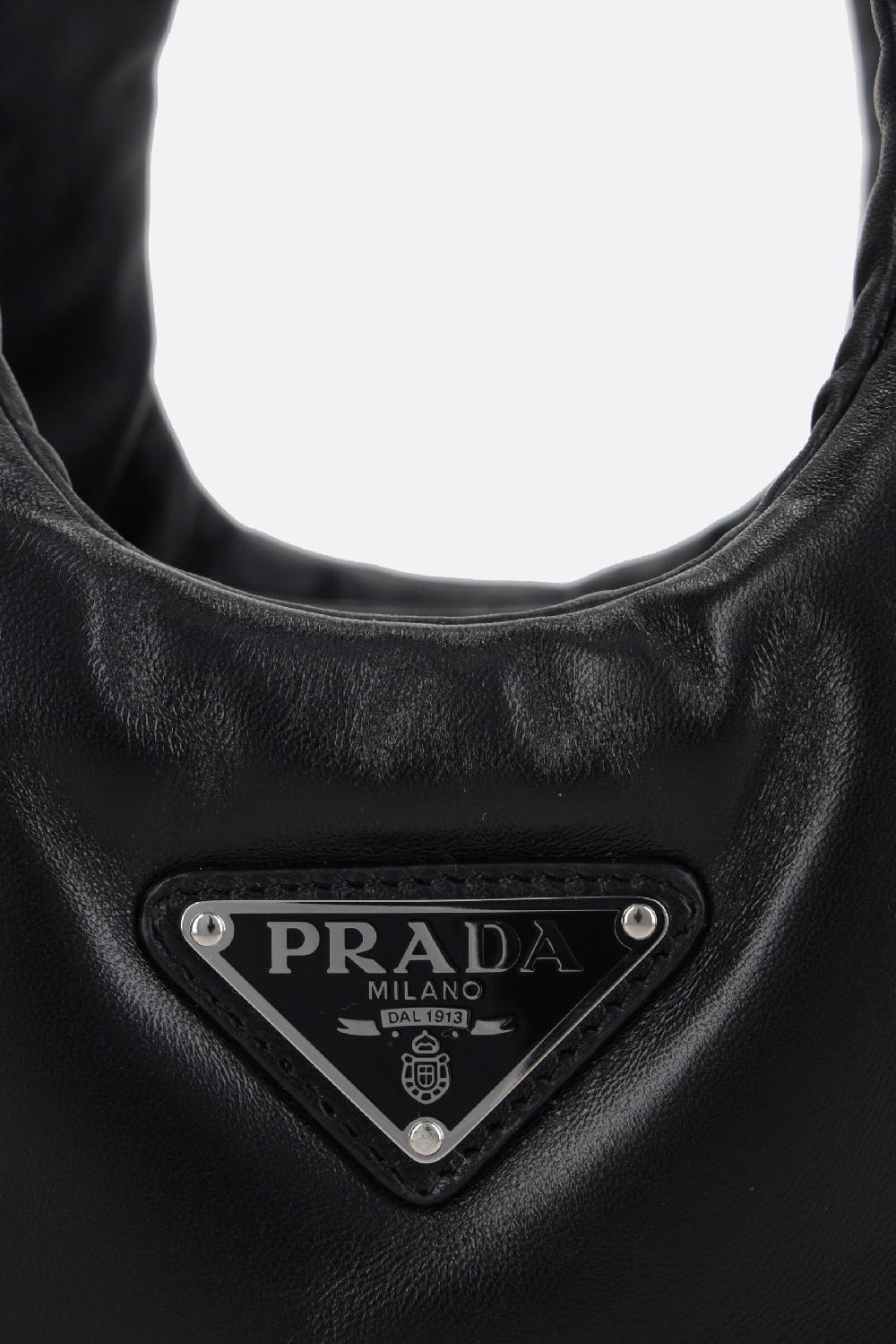 PRADA Borsa A Mano Prada Soft Small In Nappa Imbottita