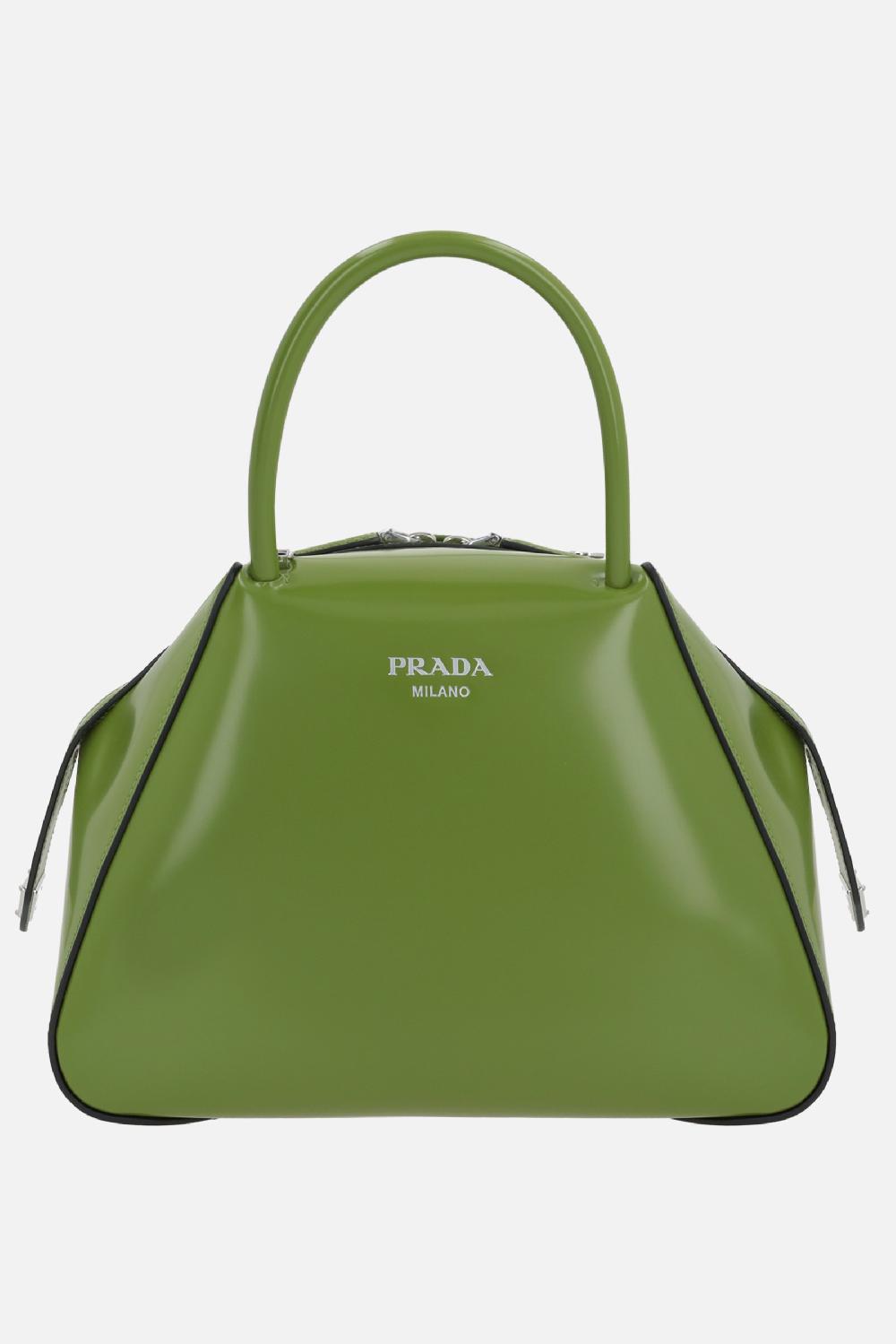 PRADA borsa a mano Prada Supernova small in pelle spazzolata