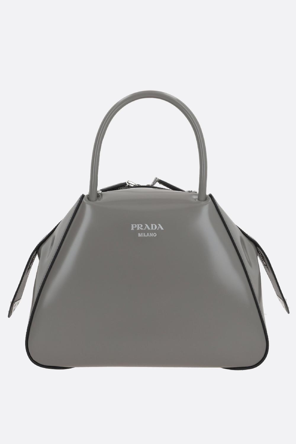 PRADA borsa a mano Prada Supernova small in pelle spazzolata