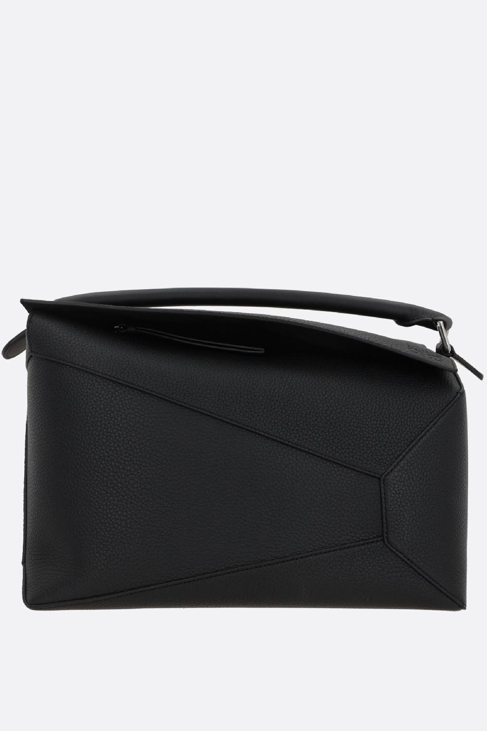 LOEWE borsa a mano Puzzle large in pelle martellata