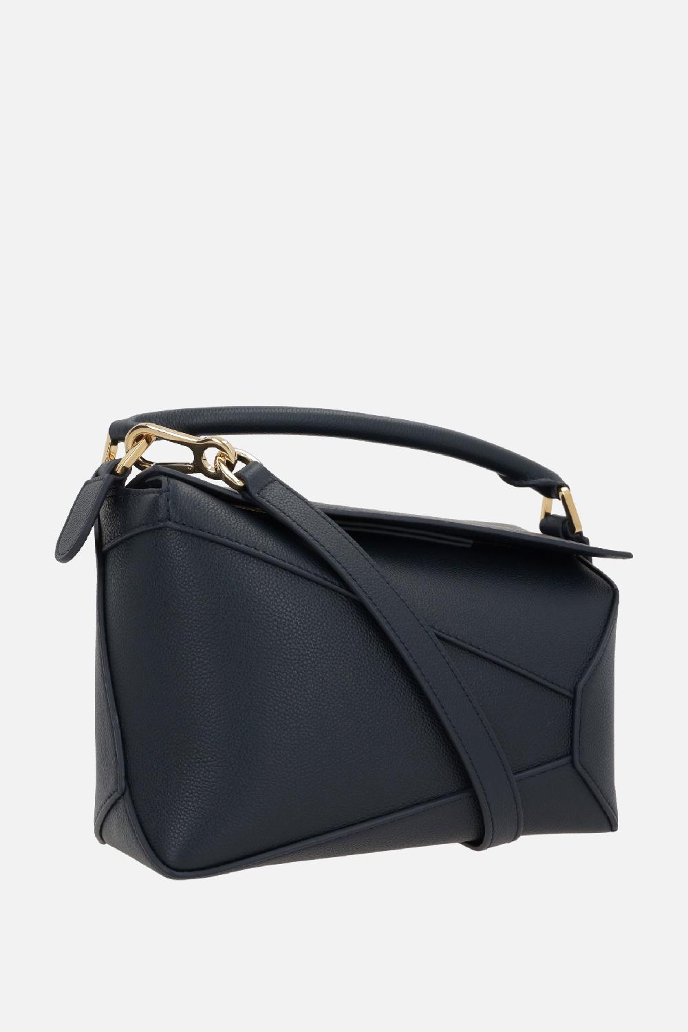 LOEWE Borsa A Mano Puzzle Small In Pelle Martellata