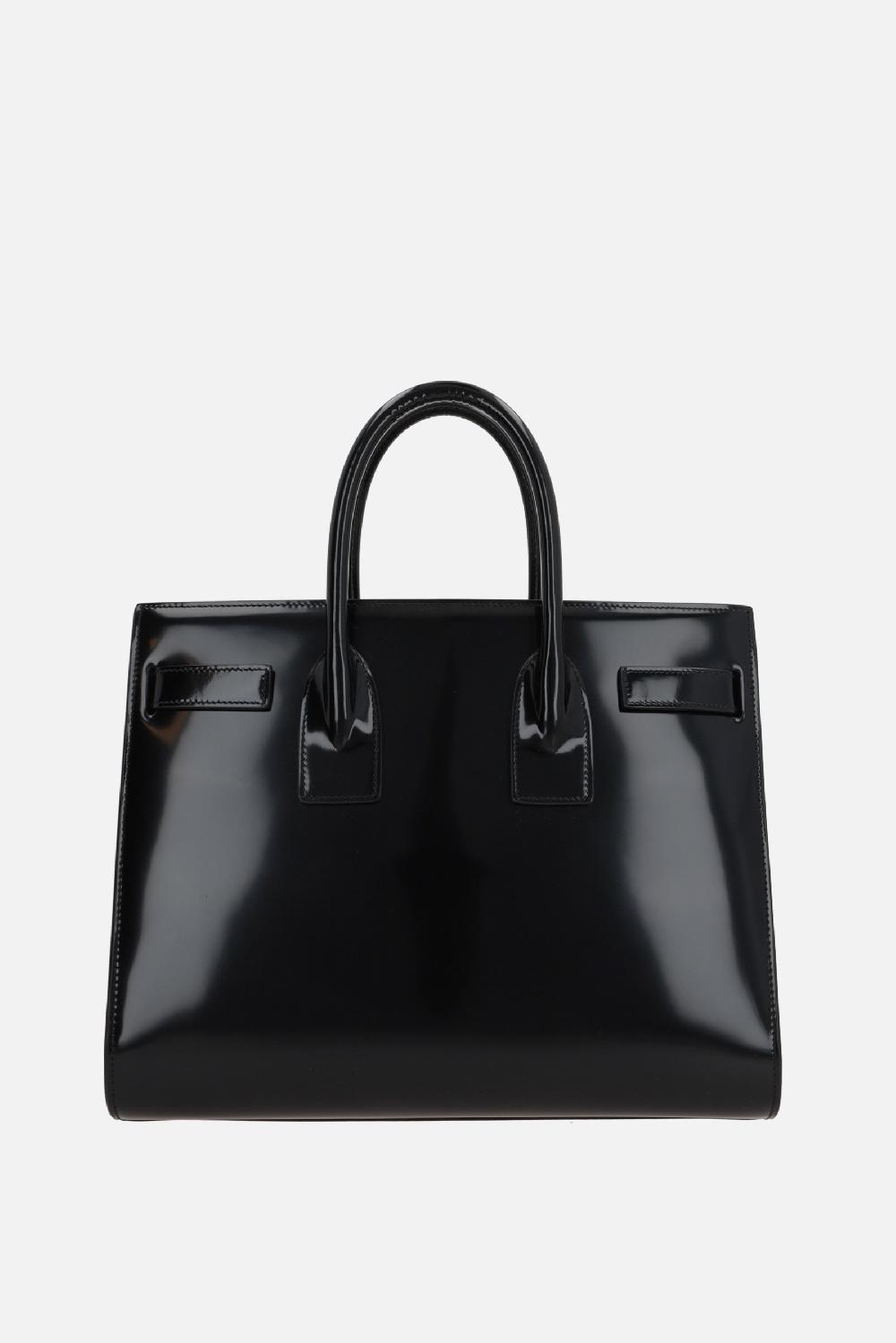 SAINT LAURENT Borsa A Mano Sac De Jour Small In Pelle Spazzolata