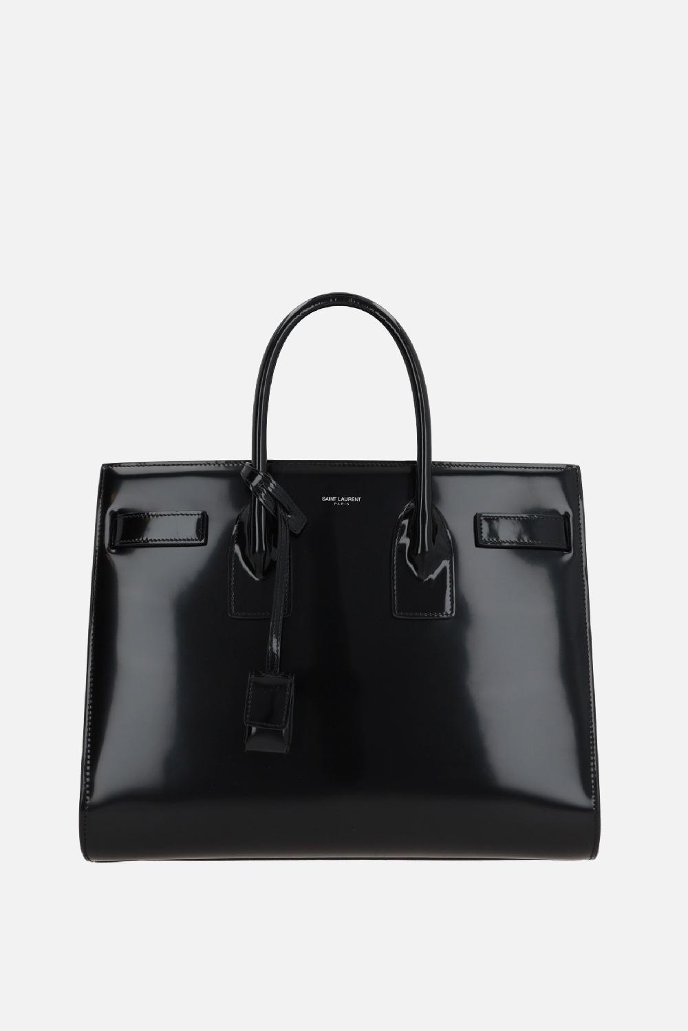 SAINT LAURENT borsa a mano Sac de Jour small in pelle spazzolata