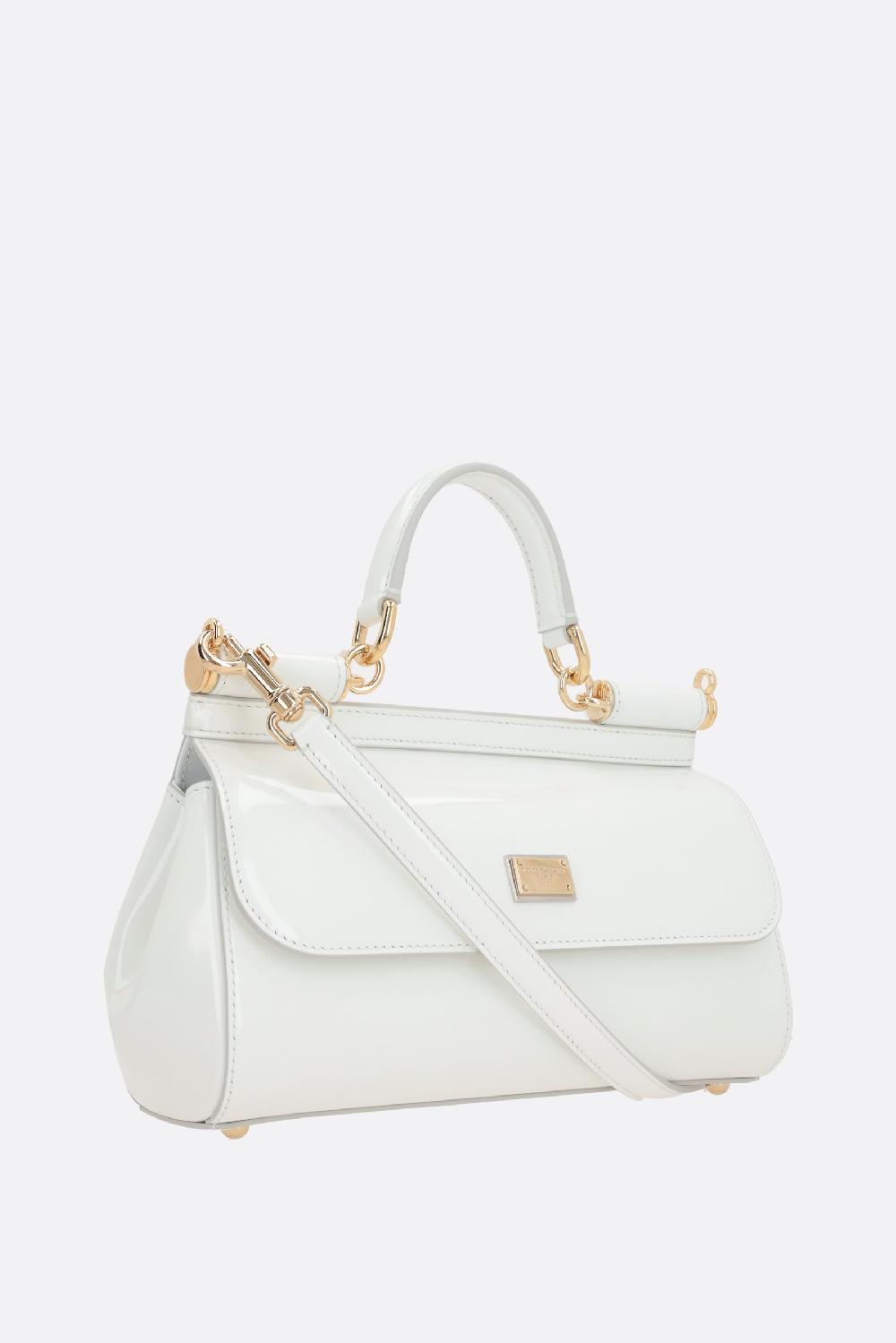 DOLCE & GABBANA Borsa A Mano Sicily Allungata In Vernice