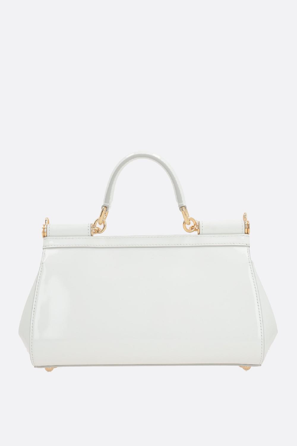 DOLCE & GABBANA Borsa A Mano Sicily Allungata In Vernice