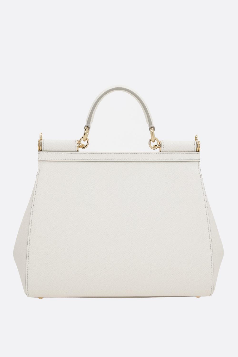 DOLCE & GABBANA Borsa A Mano Sicily Large In Pelle Dauphine