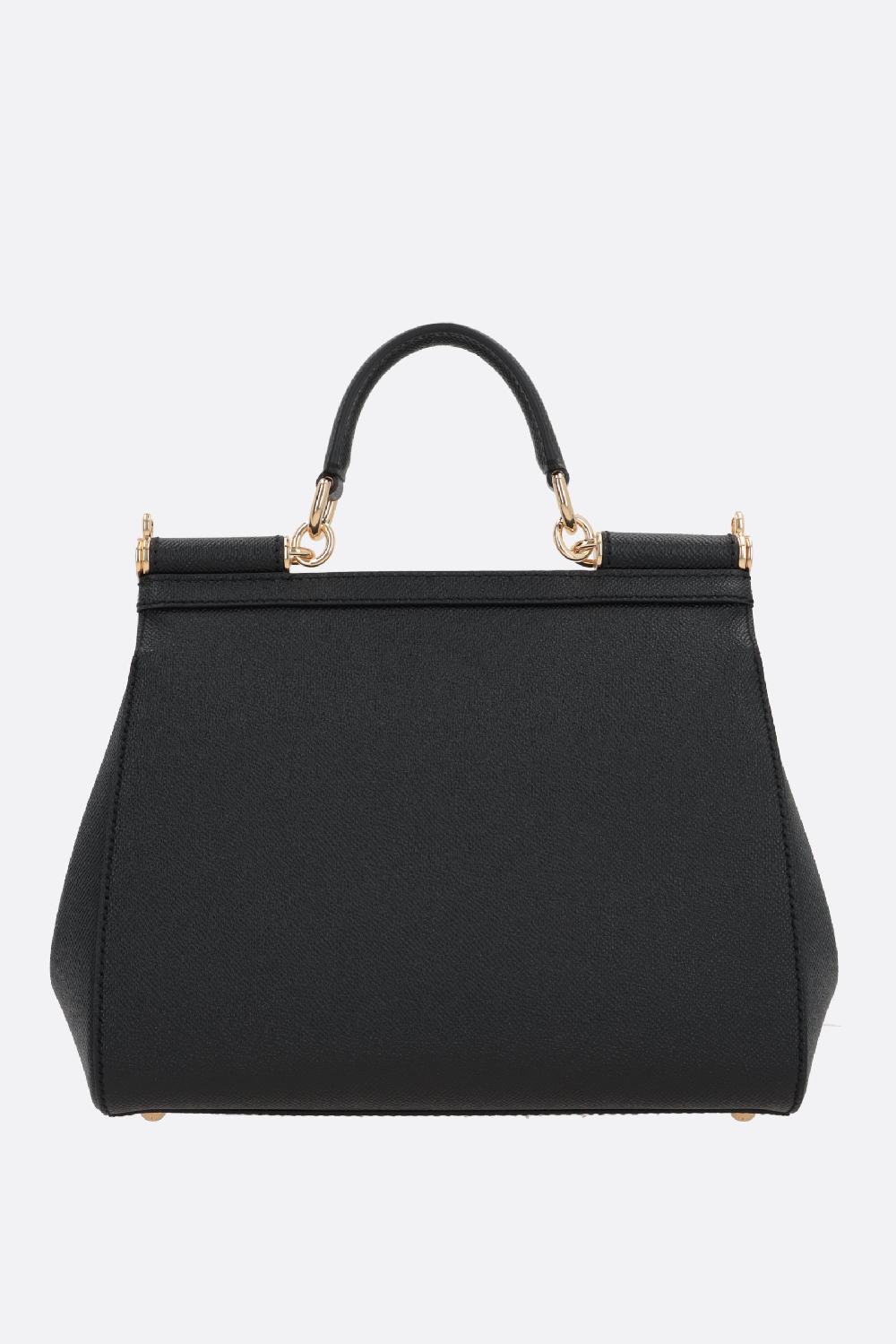 DOLCE & GABBANA Borsa A Mano Sicily Large In Pelle Dauphine