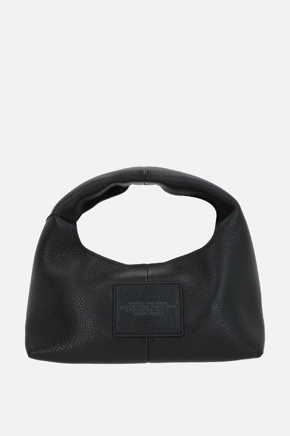 MARC JACOBS Borsa A Mano The Mini Sack In Pelle Martellata