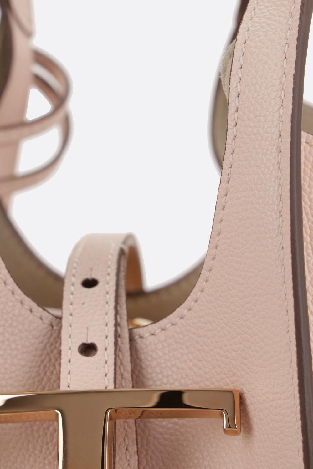TOD'S Borsa A Mano Timeless Mini In Pelle Martellata