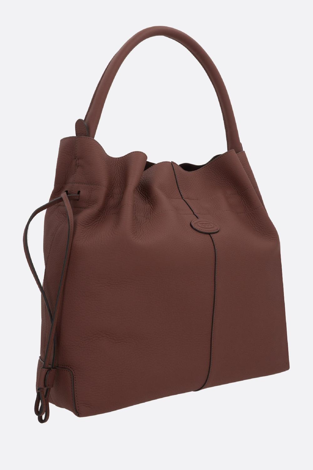 TOD'S Borsa A Mano Tod's Di Bag Media In Pelle Martellata