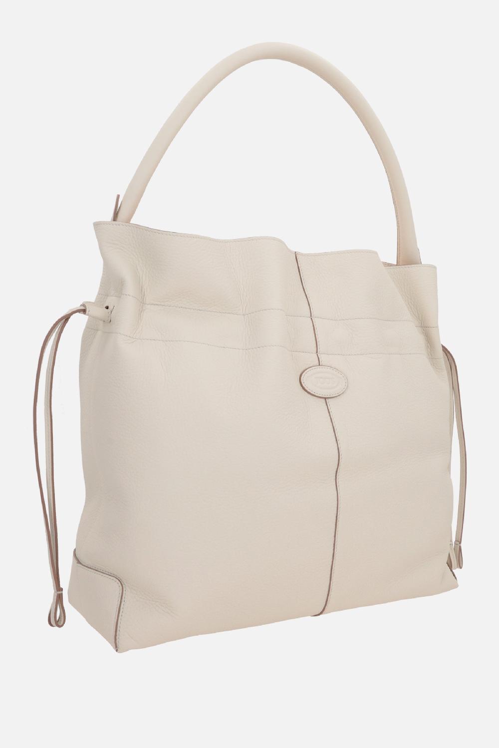 TOD'S Borsa A Mano Tod's Di Bag Media In Pelle Martellata