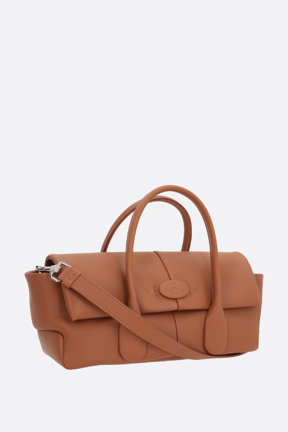 TOD'S Borsa A Mano Tod's Di Bag Reverse EW Flap In Pelle Martellata