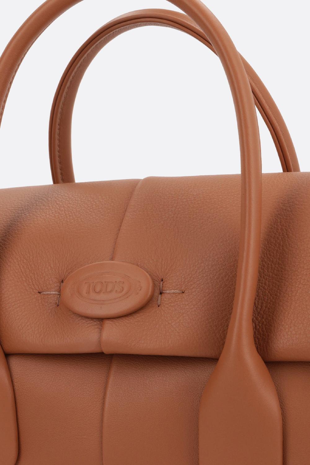 TOD'S Borsa A Mano Tod's Di Bag Reverse EW Flap In Pelle Martellata