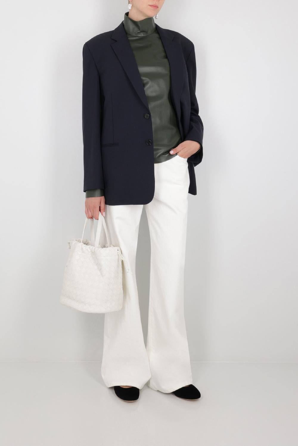 BOTTEGA VENETA Borsa A Secchiello Castello Small In Intrecciato Nappa