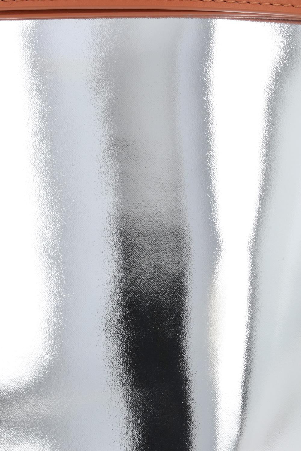 DURAZZI MILANO Borsa A Secchiello In Pelle Liscia E Laminata