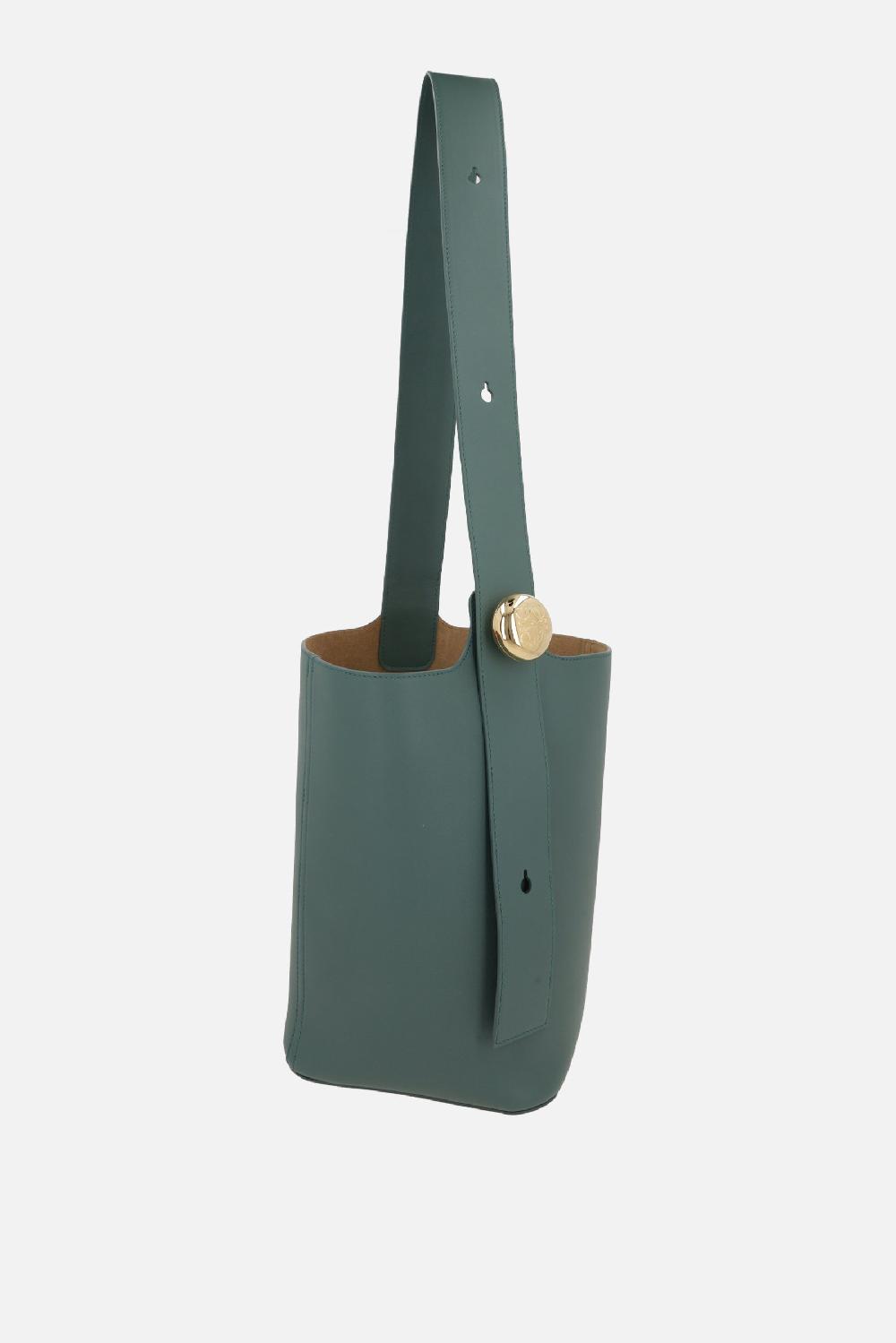 LOEWE Borsa A Secchiello Pebble Media In Pelle Liscia