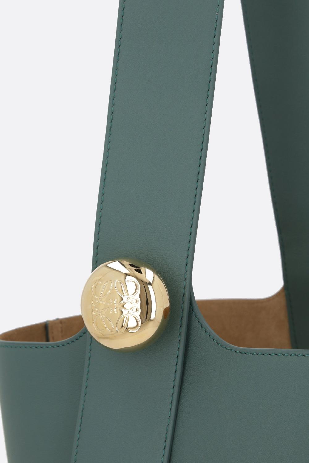 LOEWE Borsa A Secchiello Pebble Media In Pelle Liscia