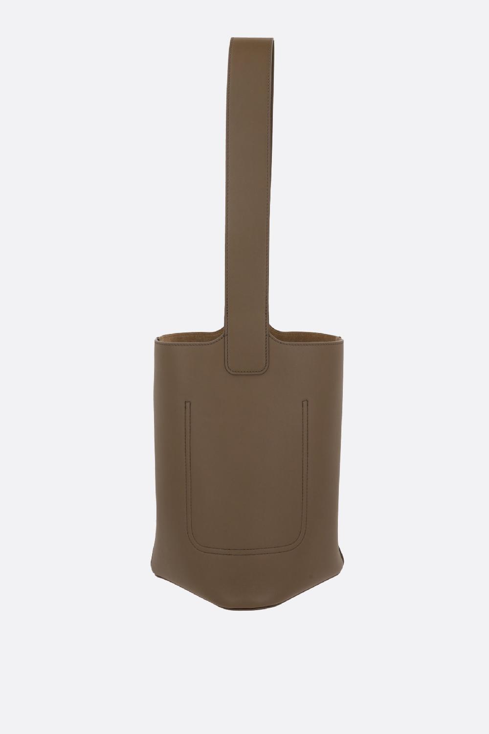 LOEWE Borsa A Secchiello Pebble Media In Pelle Liscia