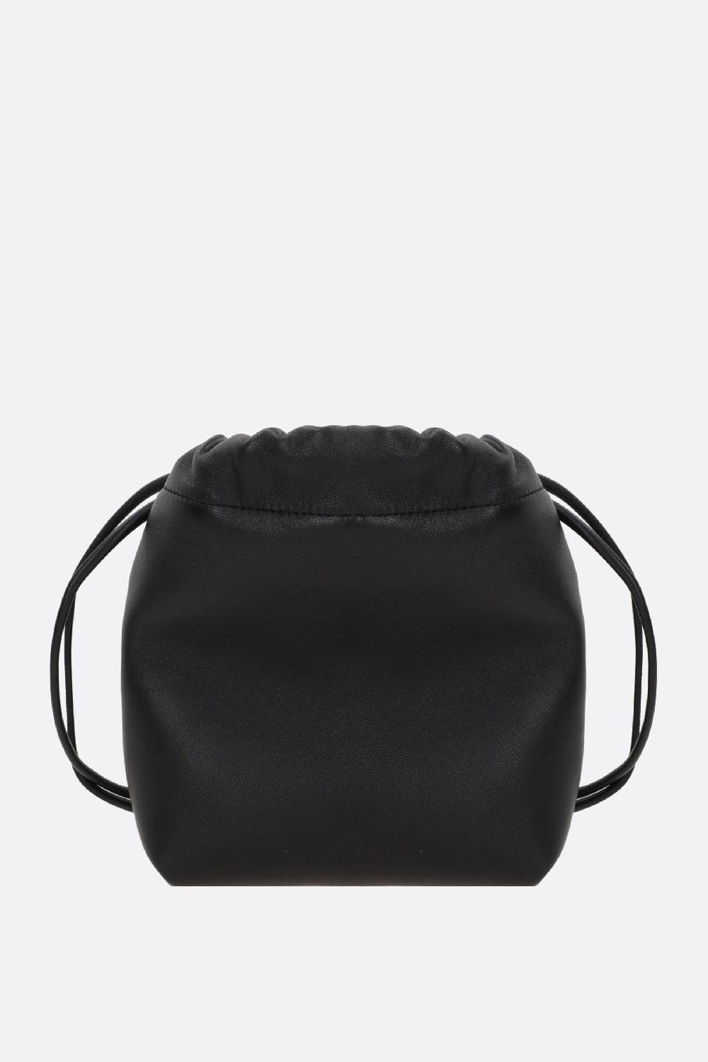 VALENTINO GARAVANI borsa a secchiello Vlogo Pouf mini in nappa