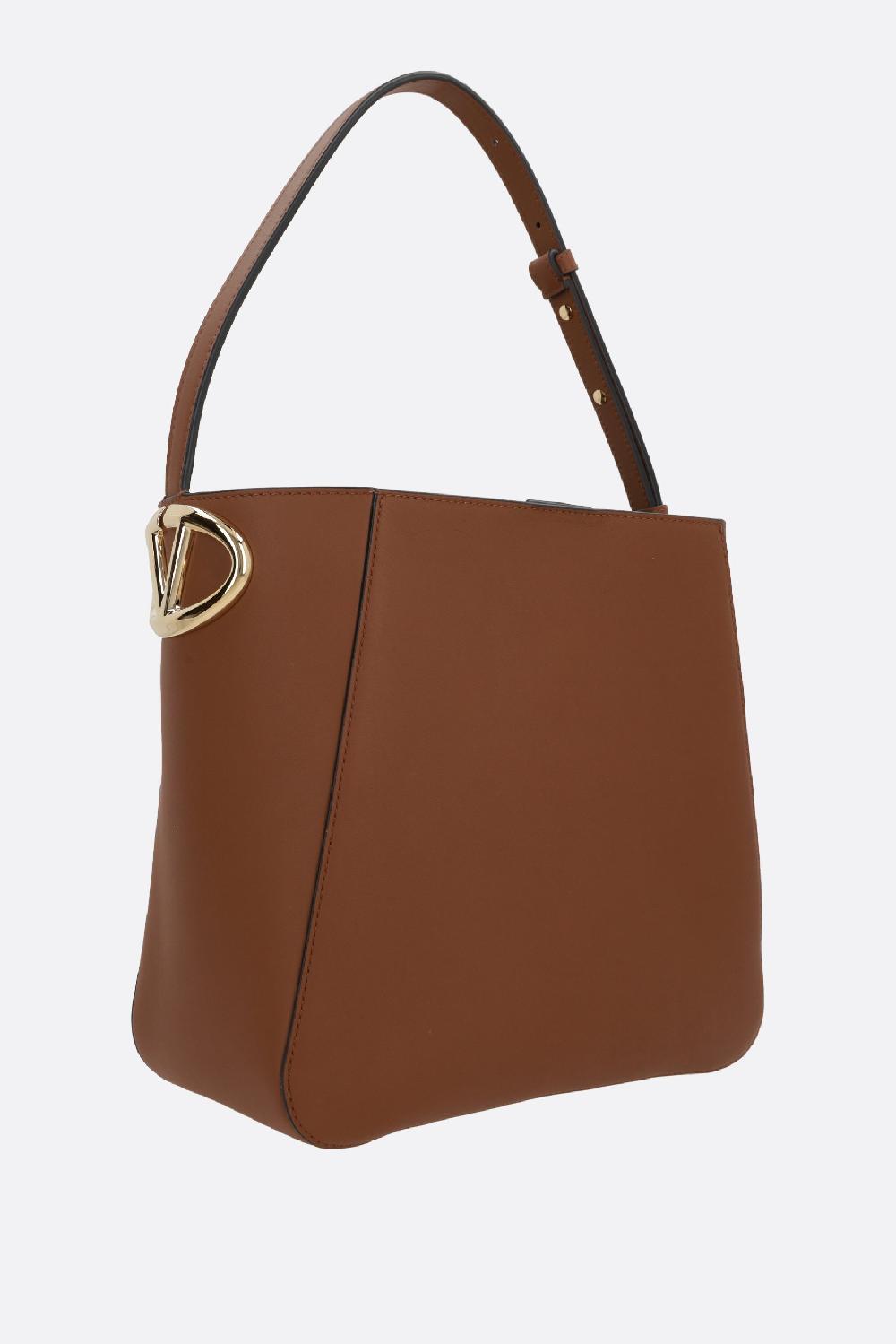 VALENTINO GARAVANI Borsa A Secchiello VLogo Side In Nappa