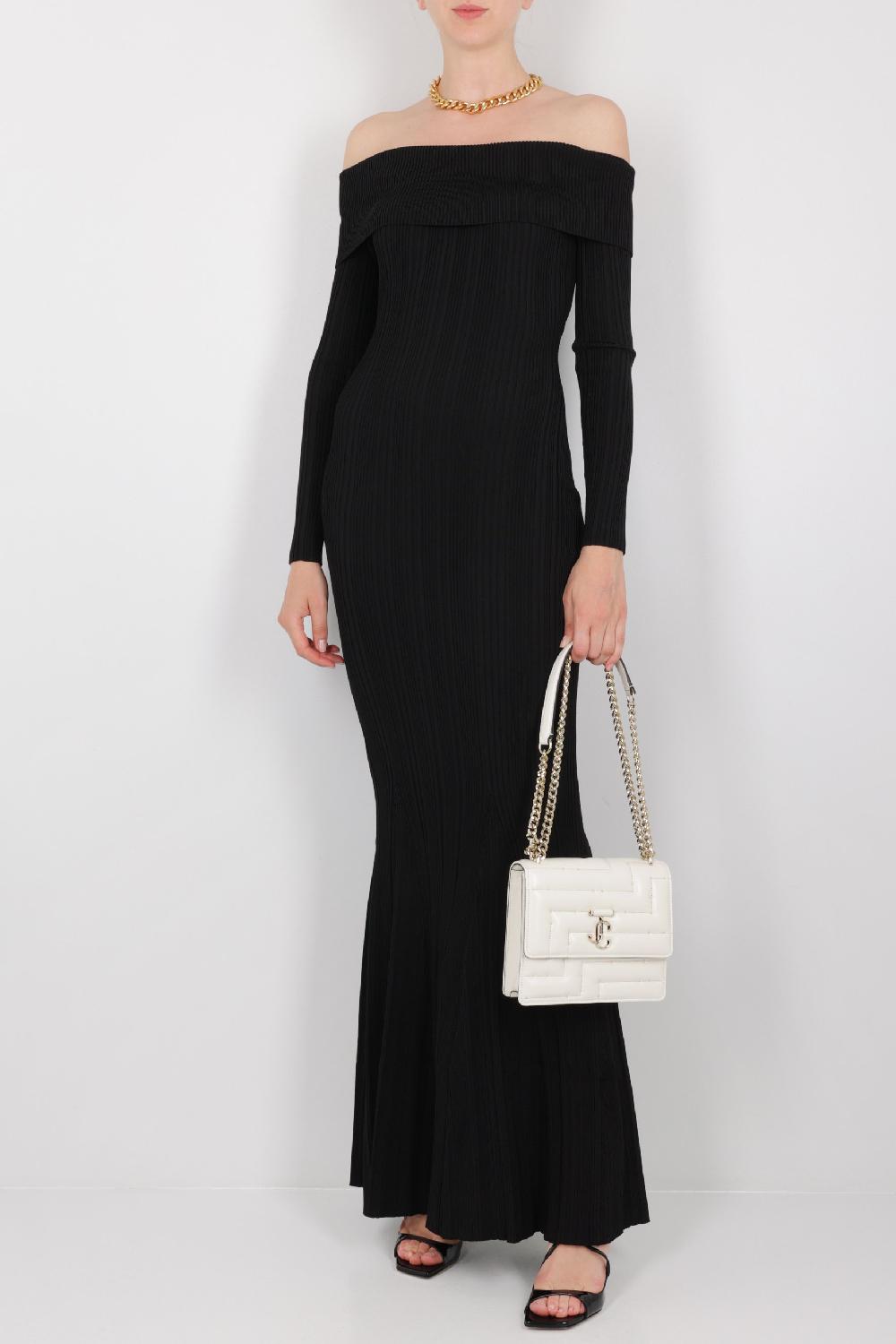 JIMMY CHOO Borsa A Spalla Avenue In Nappa Matelassé